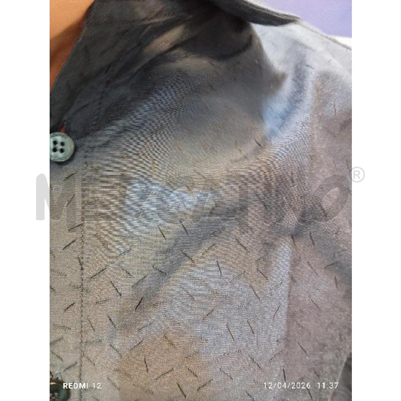 CAMICIA UOMO  EMPORIO ARMANI BLU | Mercatino dell'Usato Catania stazione centrale 3