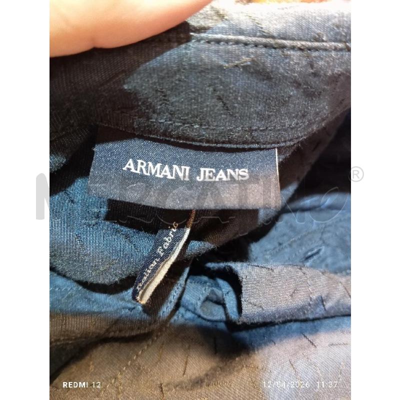 CAMICIA UOMO  EMPORIO ARMANI BLU | Mercatino dell'Usato Catania stazione centrale 4
