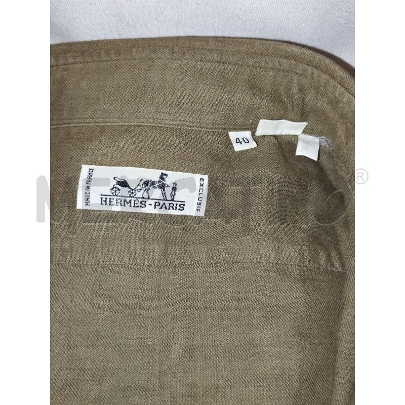 CAMICIA UOMO  HERMES  VERDE  | Mercatino dell'Usato Catania stazione centrale 4