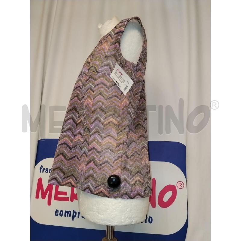 CANOTTA DONNA LUISA SPAGNOLI ROSA LUREX  | Mercatino dell'Usato Catania stazione centrale 2