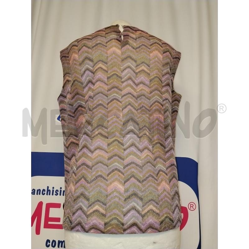 CANOTTA DONNA LUISA SPAGNOLI ROSA LUREX  | Mercatino dell'Usato Catania stazione centrale 3