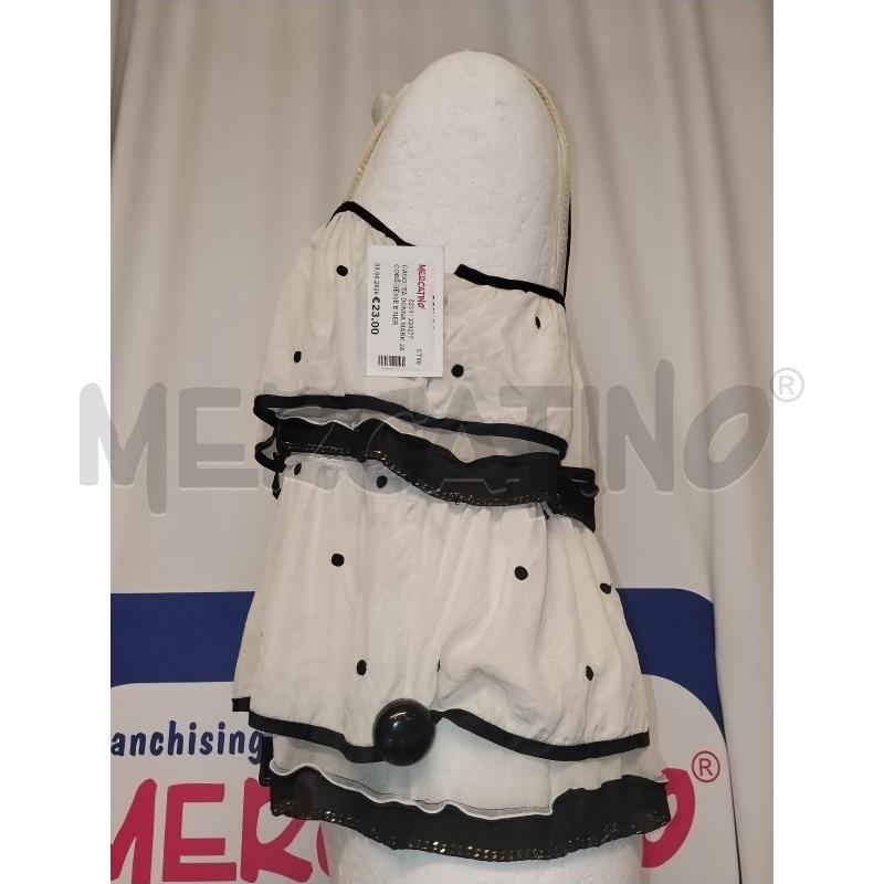 CANOTTA DONNA MARK JACOBS BEIGE E NERA IN SETA | Mercatino dell'Usato Catania stazione centrale 2