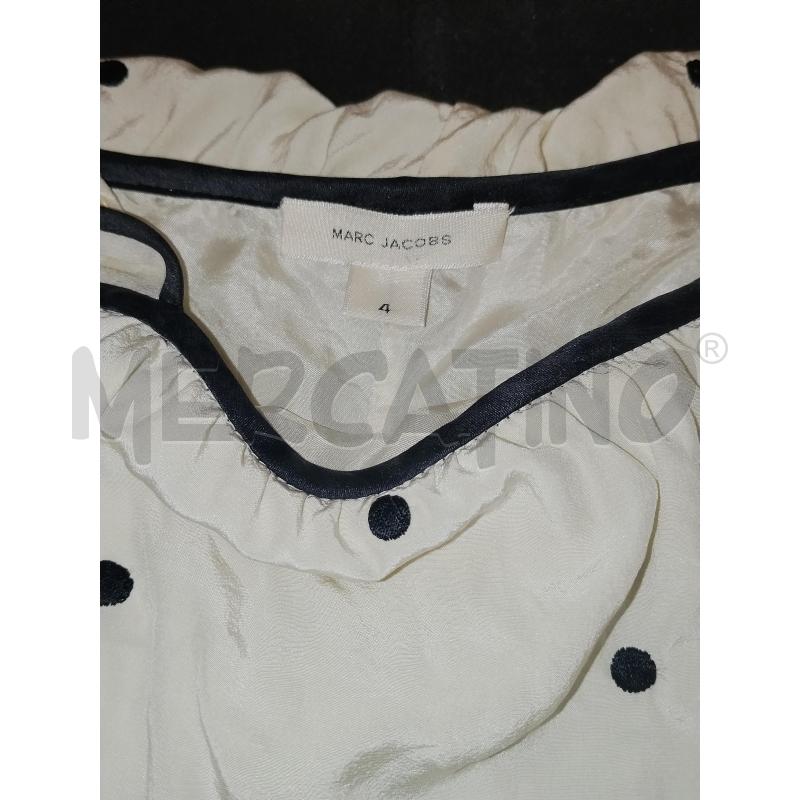 CANOTTA DONNA MARK JACOBS BEIGE E NERA IN SETA | Mercatino dell'Usato Catania stazione centrale 4