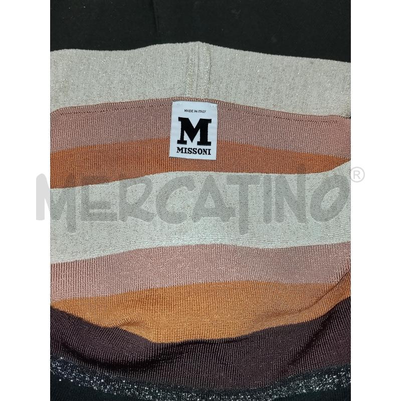 CANOTTA DONNA MISSONI NERA  A RIGHE  | Mercatino dell'Usato Catania stazione centrale 4