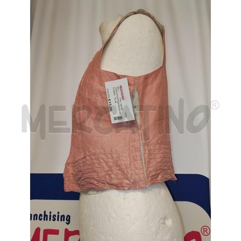 CANOTTA DONNA ROSA MAX MARA  | Mercatino dell'Usato Catania stazione centrale 2