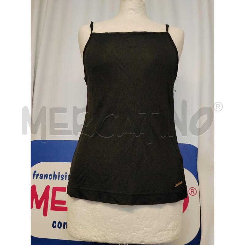 CANOTTA DONNA TRUSSARDI NERA  | Mercatino dell'Usato Catania stazione centrale 1