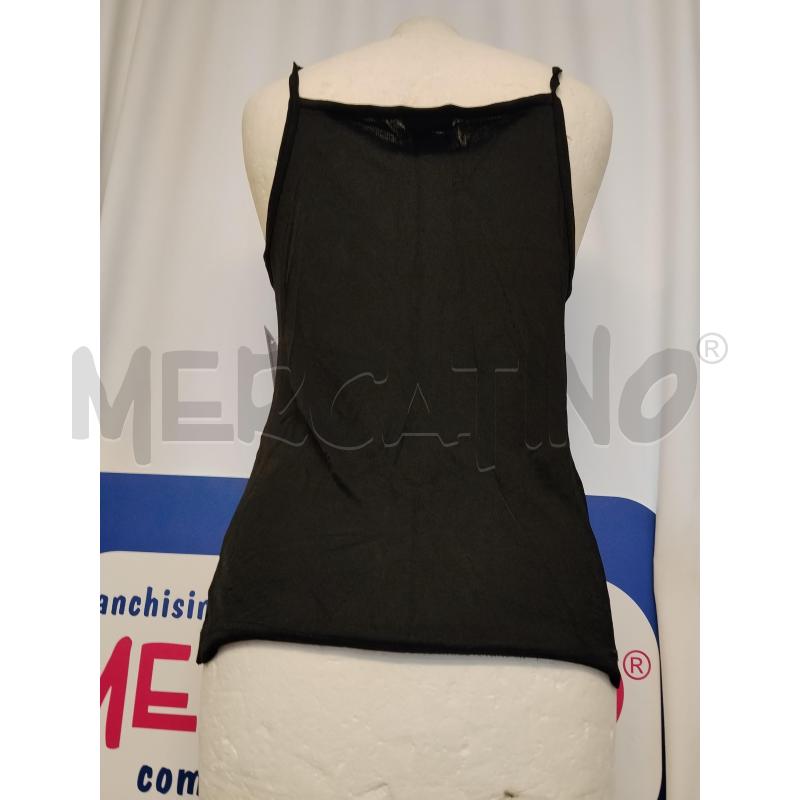 CANOTTA DONNA TRUSSARDI NERA  | Mercatino dell'Usato Catania stazione centrale 3