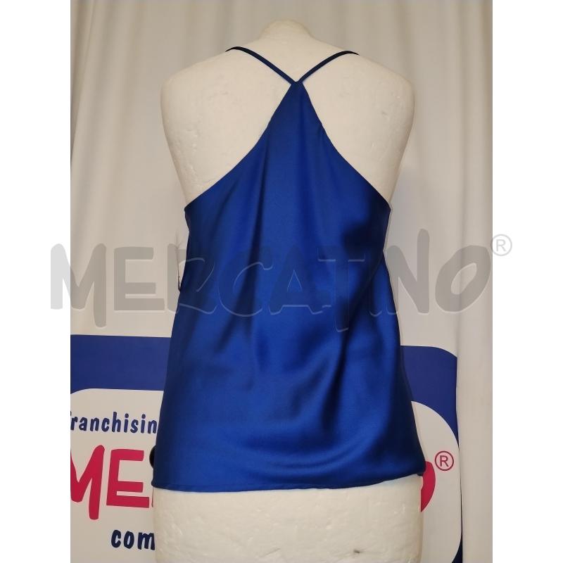 CANOTTA DONNA VICOLO BLU ELETTRICO | Mercatino dell'Usato Catania stazione centrale 3