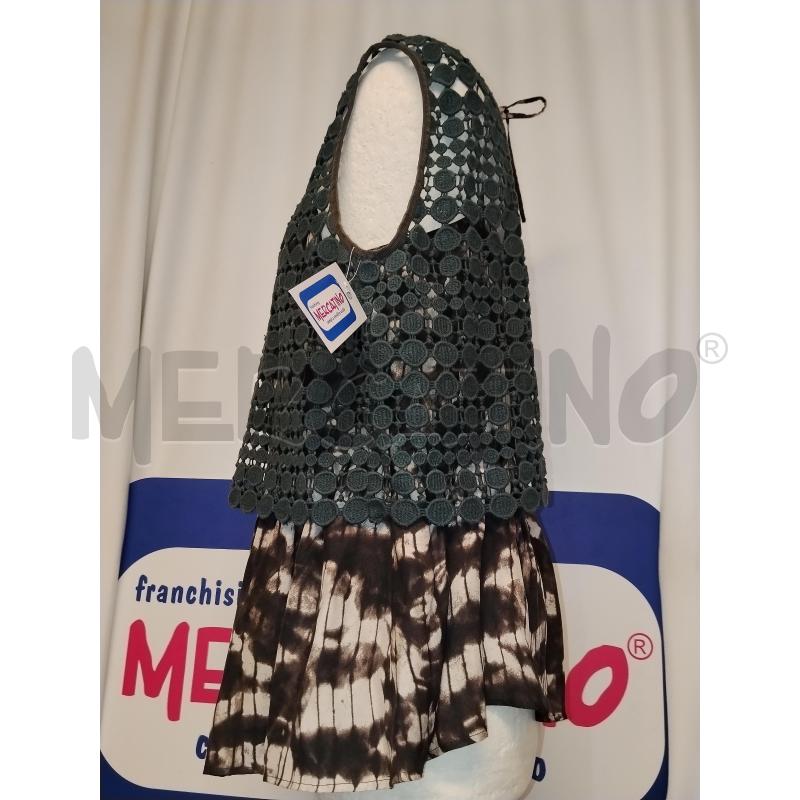 CANOTTA DONNA WEEKEND COMPLETO CON MAGLIA MARRONE E BLU | Mercatino dell'Usato Catania stazione centrale 2