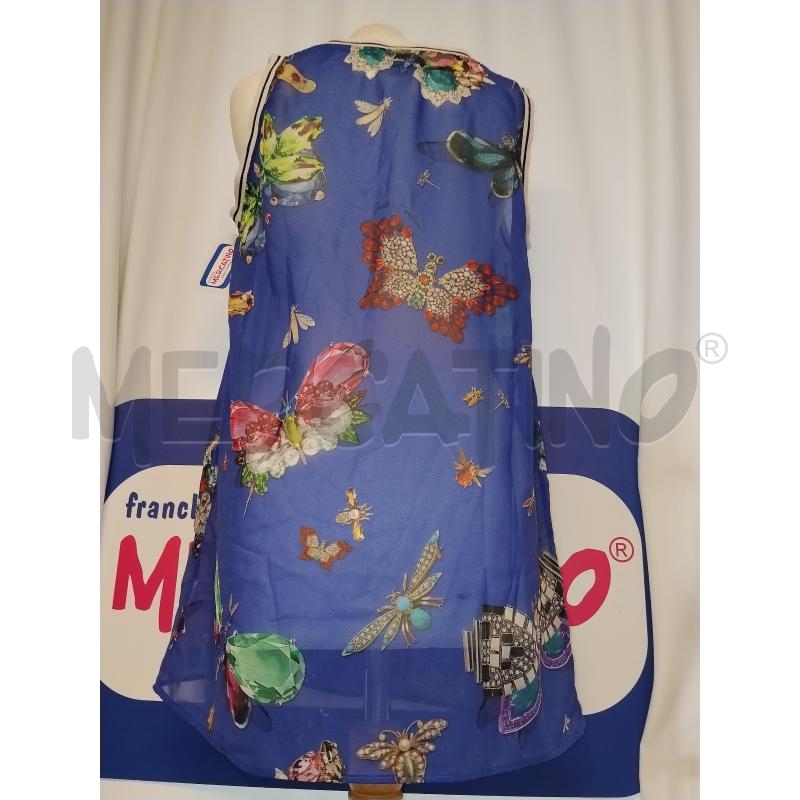 CANOTTA DONNA  GAELLE  BONHEUR  BLU A FANTASIA  | Mercatino dell'Usato Catania stazione centrale 3
