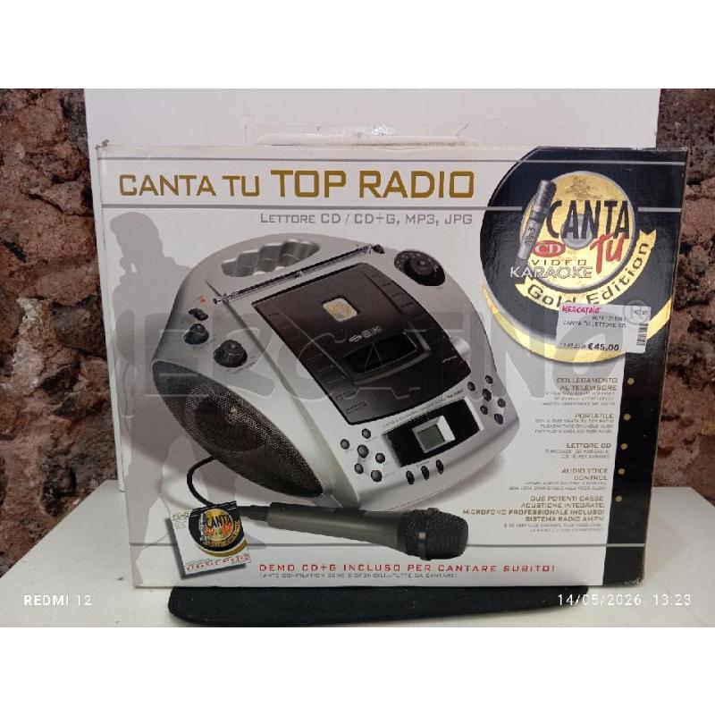 CANTA TU LETTORE CD | Mercatino dell'Usato Catania stazione centrale 1