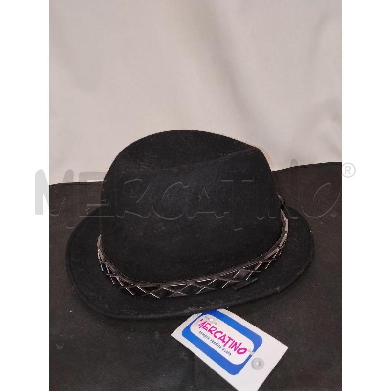 CAPPELLO DONNA NERO BORSALINO  | Mercatino dell'Usato Catania stazione centrale 1