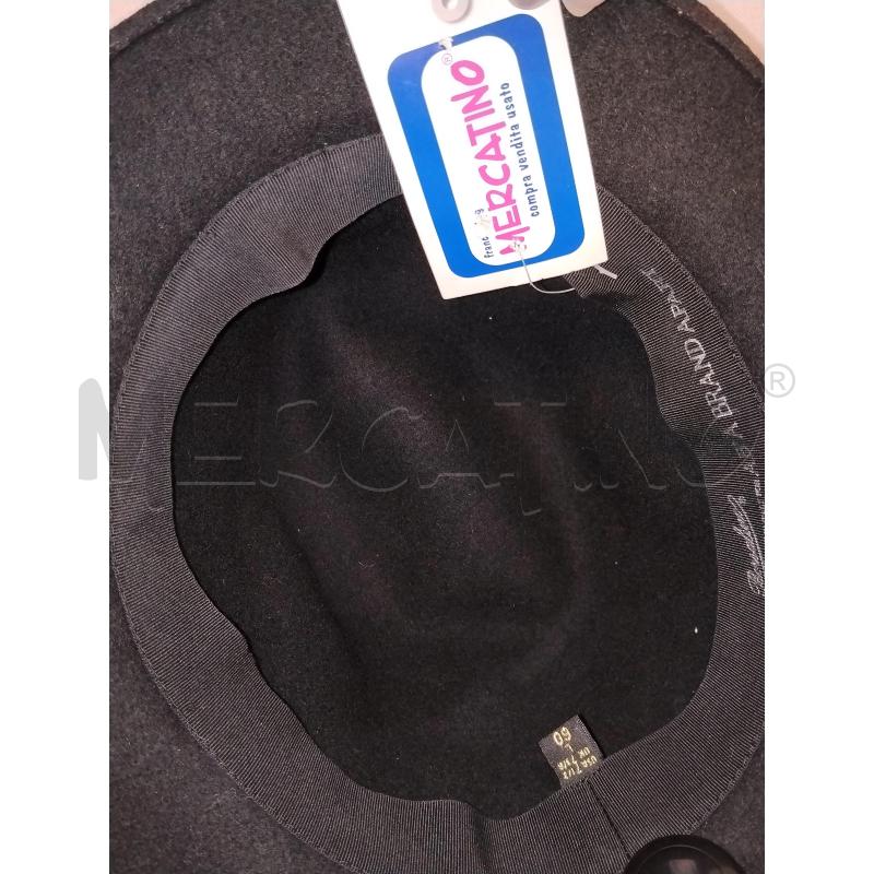 CAPPELLO DONNA NERO BORSALINO  | Mercatino dell'Usato Catania stazione centrale 4