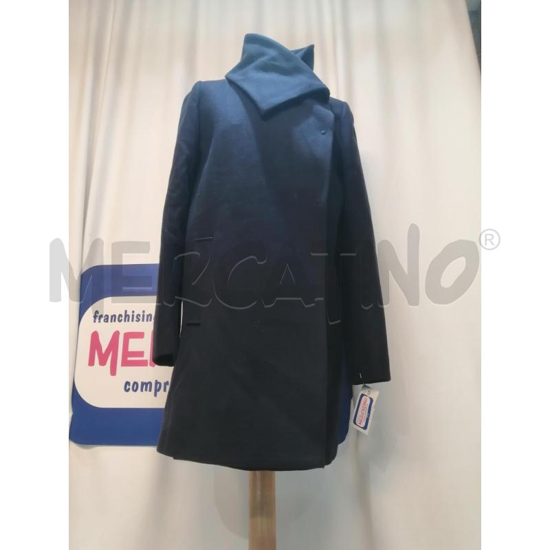 CAPPOTTO DONNA BLU BENETTON  | Mercatino dell'Usato Catania stazione centrale 1