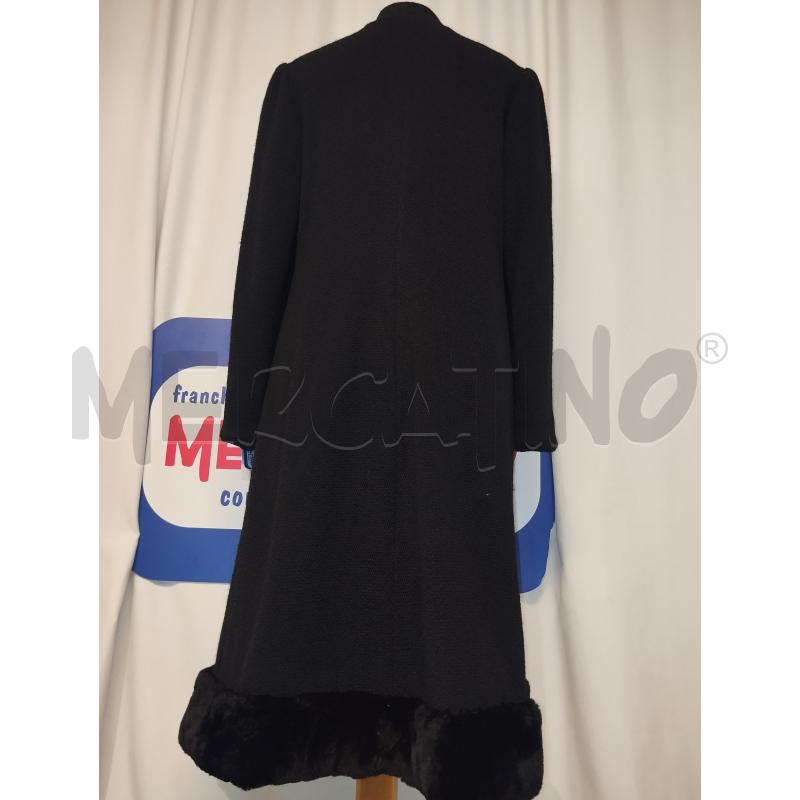 CAPPOTTO DONNA CON BORDO PELLICCIOTO NERO | Mercatino dell'Usato Catania stazione centrale 3