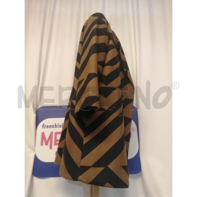 CAPPOTTO DONNA HM  NERO E CUOIO  | Mercatino dell'Usato Catania stazione centrale 2