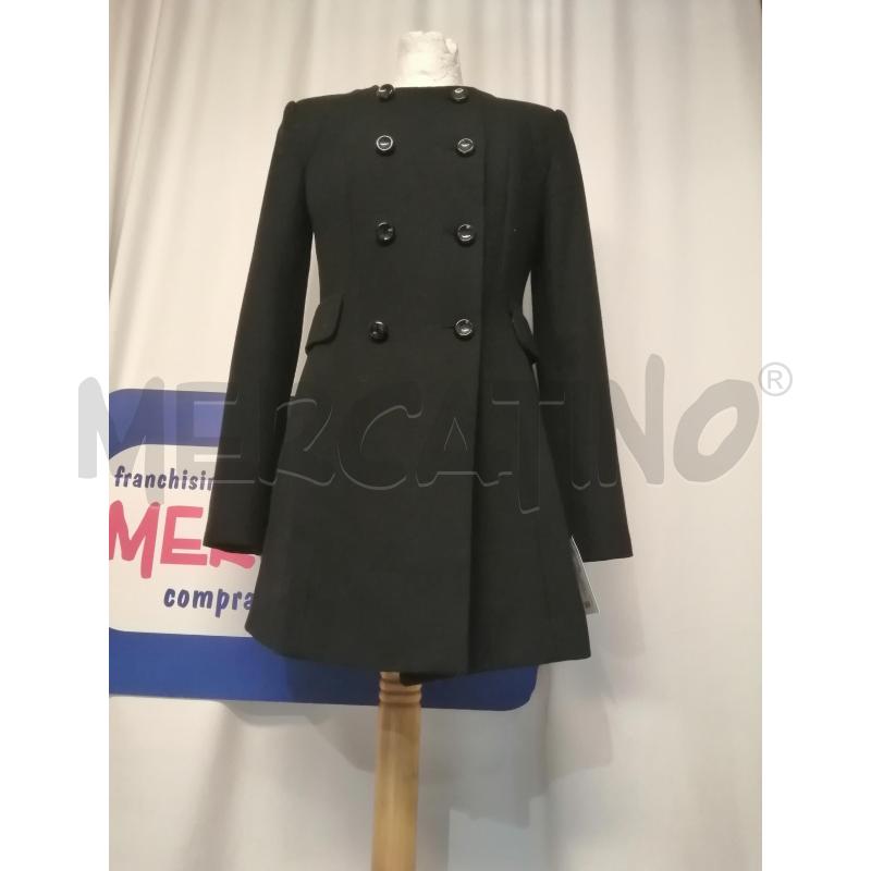 CAPPOTTO DONNA ZARA NERO CON BOTTONI | Mercatino dell'Usato Catania stazione centrale 1