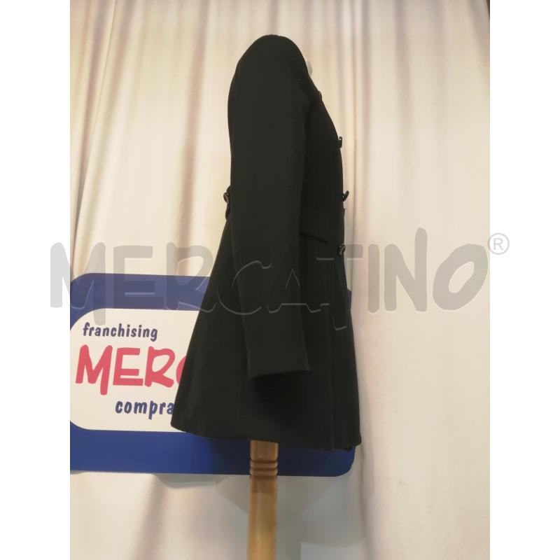 CAPPOTTO DONNA ZARA NERO CON BOTTONI | Mercatino dell'Usato Catania stazione centrale 2