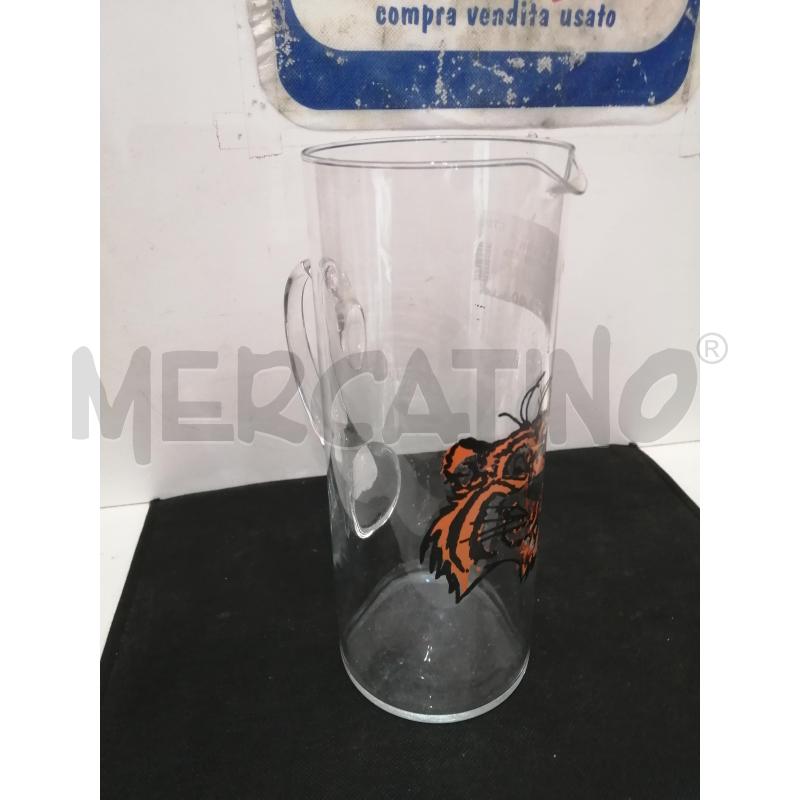 CARAFFA CON TIGRE STAMPATA  | Mercatino dell'Usato Catania stazione centrale 4