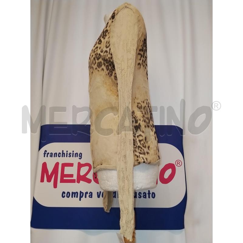 CARDIGAN DONNA BEIGE MACULATO LES COPAINS  | Mercatino dell'Usato Catania stazione centrale 2