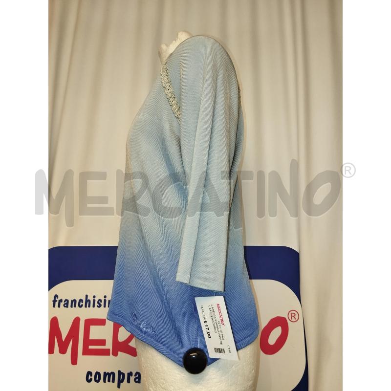 CARDIGAN DONNA PIERRE CARDIN AZZURRO  | Mercatino dell'Usato Catania stazione centrale 2