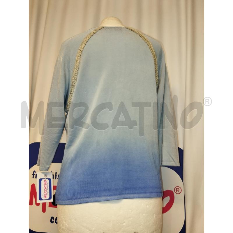 CARDIGAN DONNA PIERRE CARDIN AZZURRO  | Mercatino dell'Usato Catania stazione centrale 3