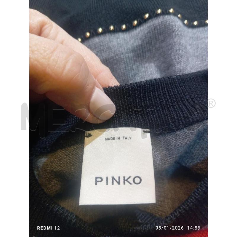 CARDIGAN DONNA PINKO  NERO E GRIGIO  | Mercatino dell'Usato Catania stazione centrale 3