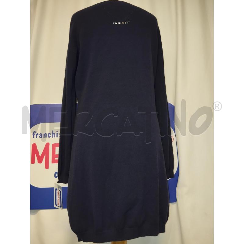 CARDIGAN DONNA TWINSET BLU  | Mercatino dell'Usato Catania stazione centrale 3