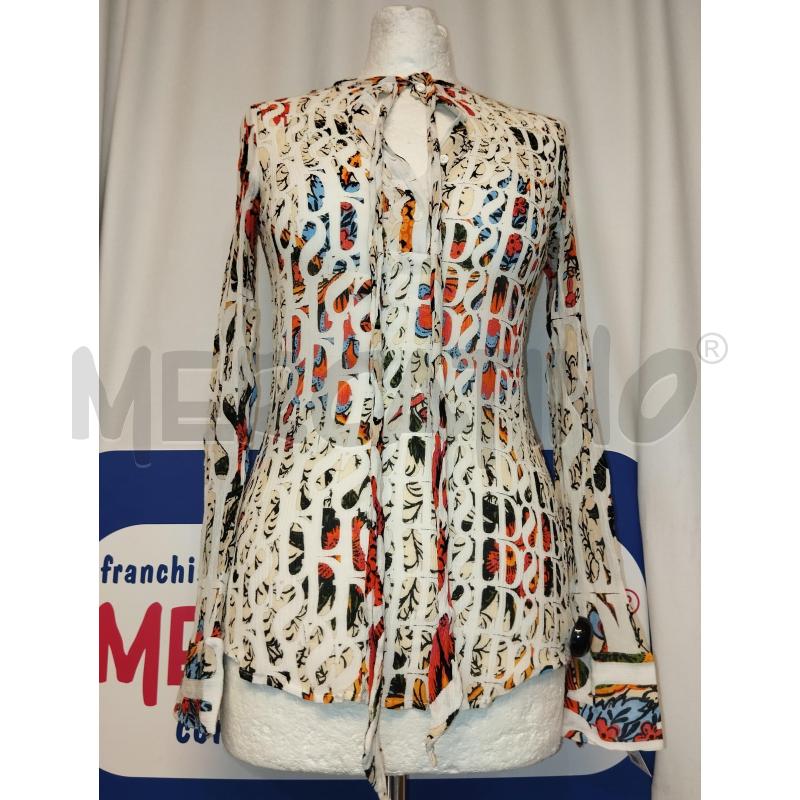 CASACCA DONNA DESIGUAL BIANCA A FANTASIA | Mercatino dell'Usato Catania stazione centrale 1