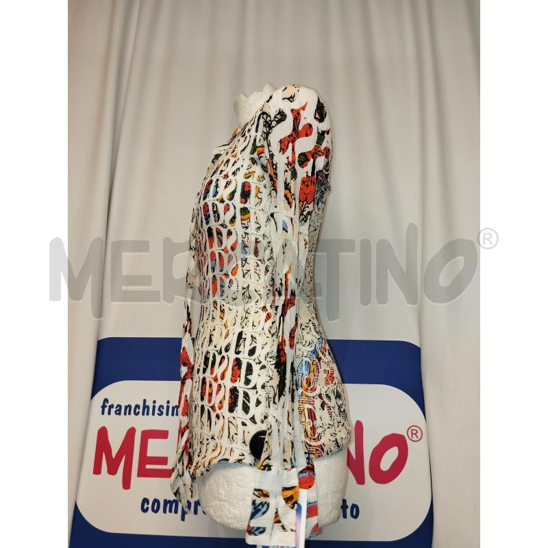 CASACCA DONNA DESIGUAL BIANCA A FANTASIA | Mercatino dell'Usato Catania stazione centrale 2