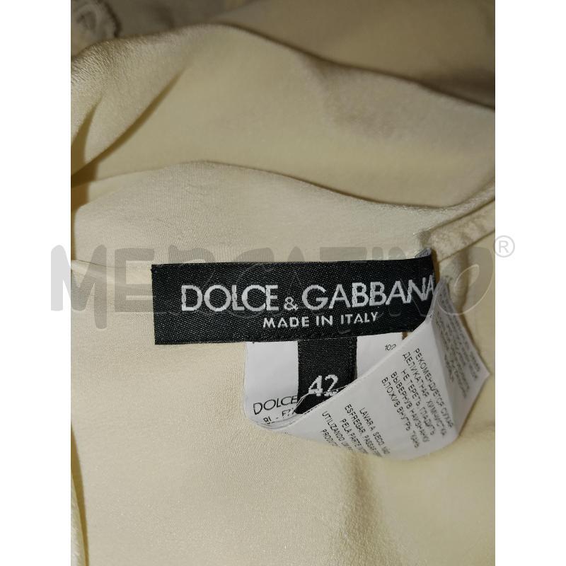 CASACCA DONNA DOLCE&GABBANA PANNA | Mercatino dell'Usato Catania stazione centrale 4