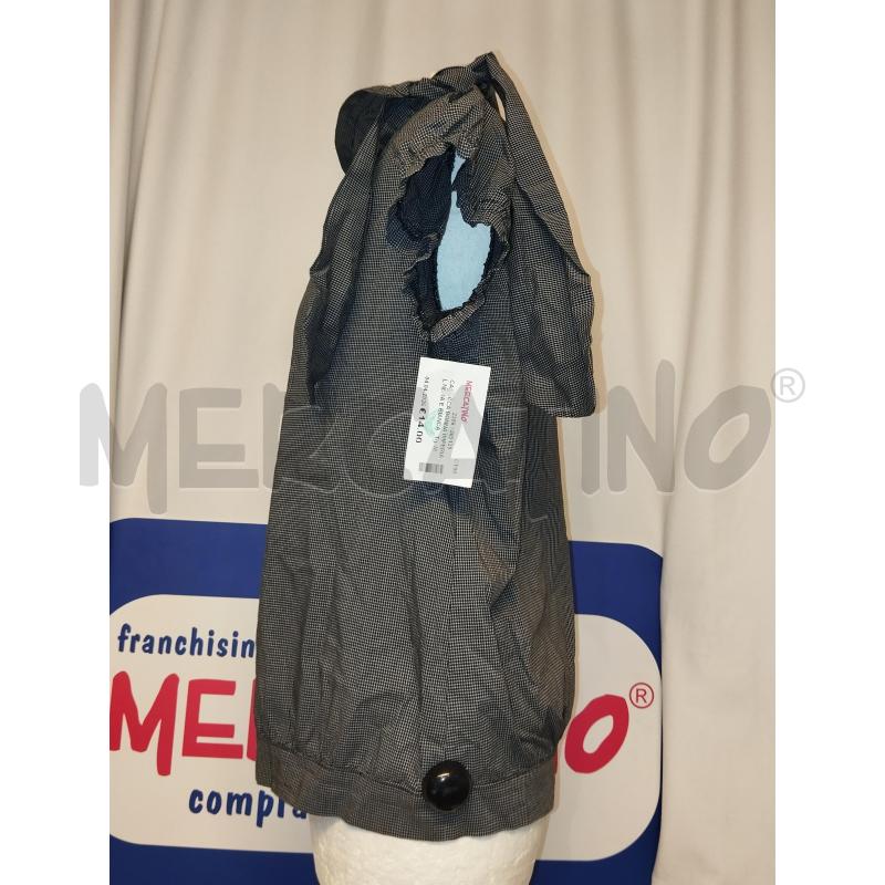 CASACCA DONNA IMPERIAL NERA E BIANCA A QUADRETTI | Mercatino dell'Usato Catania stazione centrale 2