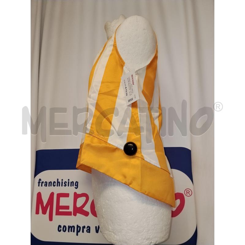 CASACCA DONNA JIJIL A RIGHE BIANCA E ARANCIO | Mercatino dell'Usato Catania stazione centrale 2