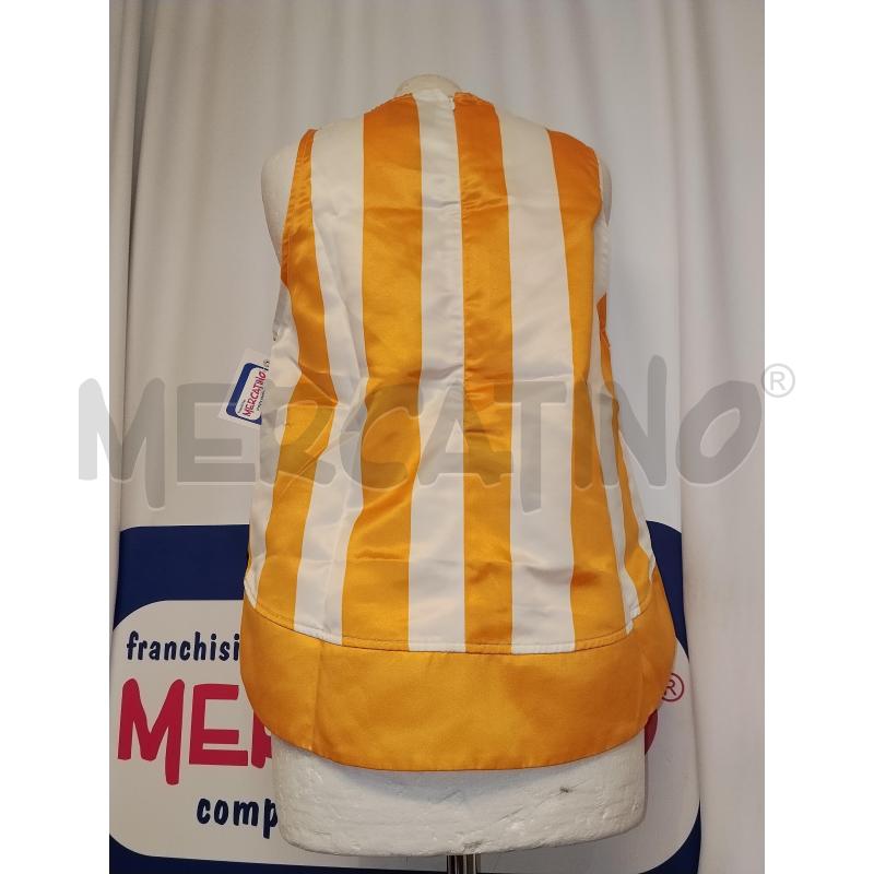 CASACCA DONNA JIJIL A RIGHE BIANCA E ARANCIO | Mercatino dell'Usato Catania stazione centrale 3
