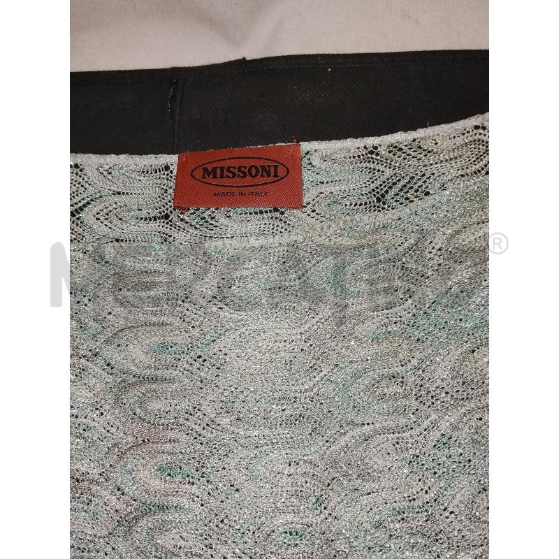 CASACCA DONNA MISSONI AZZURRINA LUREX | Mercatino dell'Usato Catania stazione centrale 4