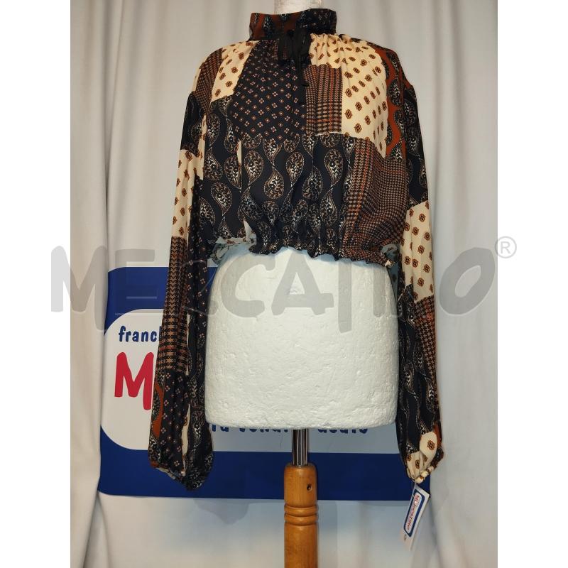 CASACCA DONNA PDK MARRONE A FANTASIA | Mercatino dell'Usato Catania stazione centrale 1