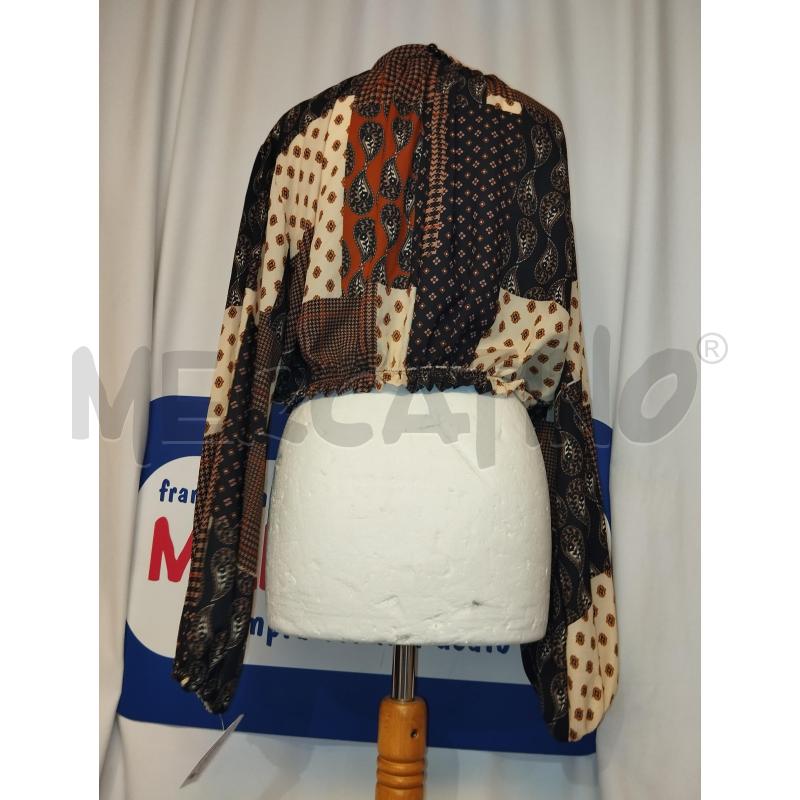 CASACCA DONNA PDK MARRONE A FANTASIA | Mercatino dell'Usato Catania stazione centrale 3