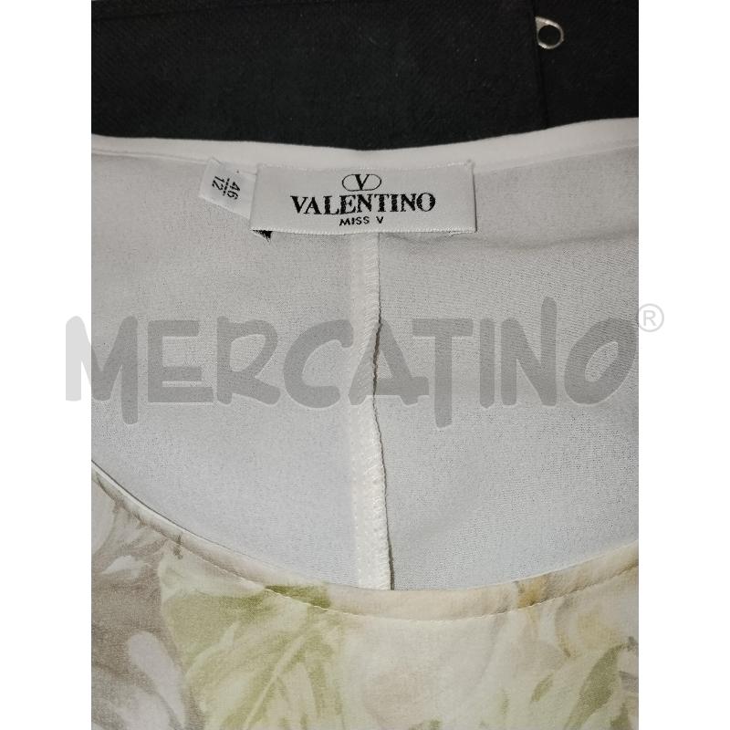 CASACCA DONNA VALENTINO BEIGE A FIORI  | Mercatino dell'Usato Catania stazione centrale 4