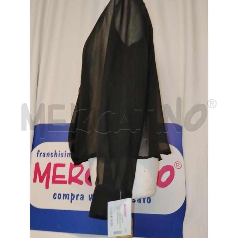 CASACCA DONNA VICOLO NERO TRASPARENTE | Mercatino dell'Usato Catania stazione centrale 2