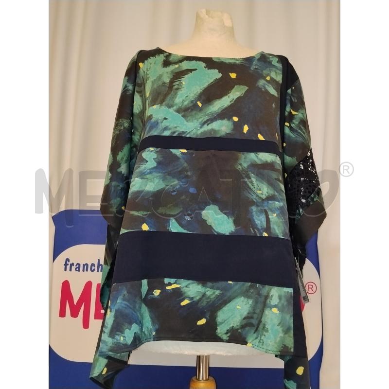 CASACCA DONNA  BLU A FANTASIA  | Mercatino dell'Usato Catania stazione centrale 1