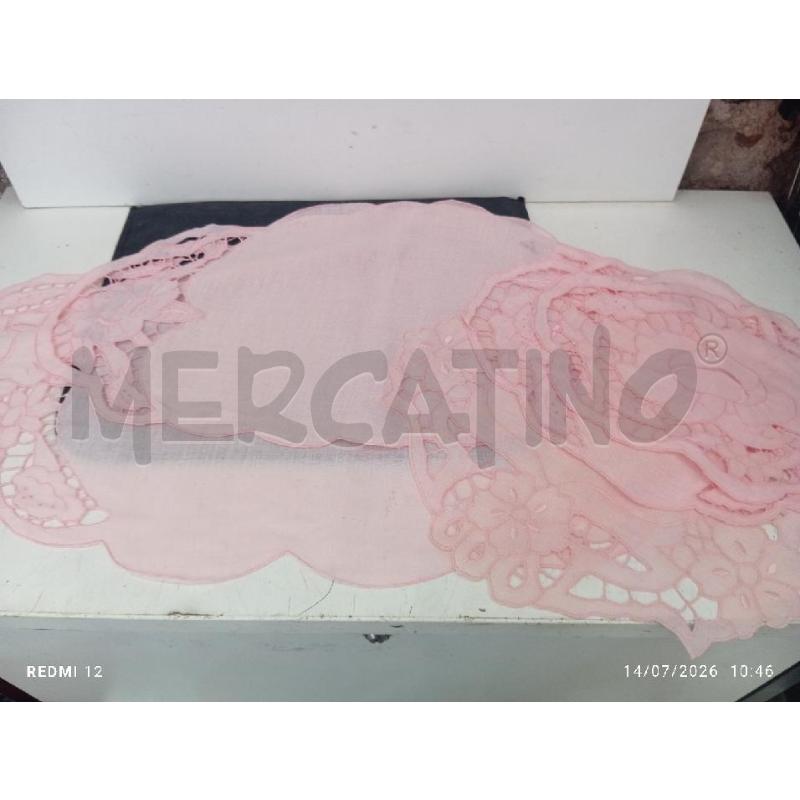 CENTRINO  ROSA IN LINO PEZ, | Mercatino dell'Usato Catania stazione centrale 1