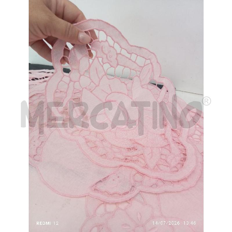 CENTRINO  ROSA IN LINO PEZ, | Mercatino dell'Usato Catania stazione centrale 3