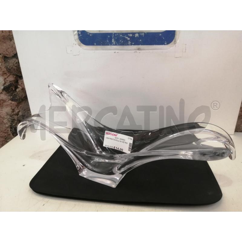 CENTROTAVOLA IN VETRO  | Mercatino dell'Usato Catania stazione centrale 1