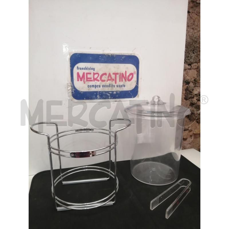 CESTELLO DEL GHIACCHIO SAN PELLEGRINO CON PINZA  | Mercatino dell'Usato Catania stazione centrale 4