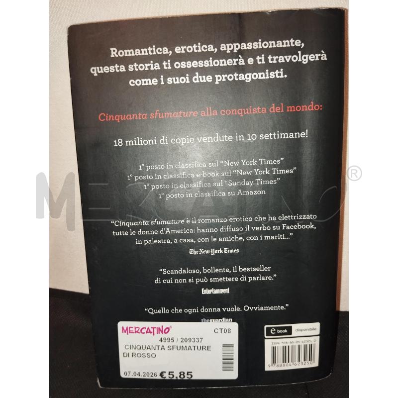  CINQUANTA SFUMATURE DI ROSSO | Mercatino dell'Usato Catania stazione centrale 2