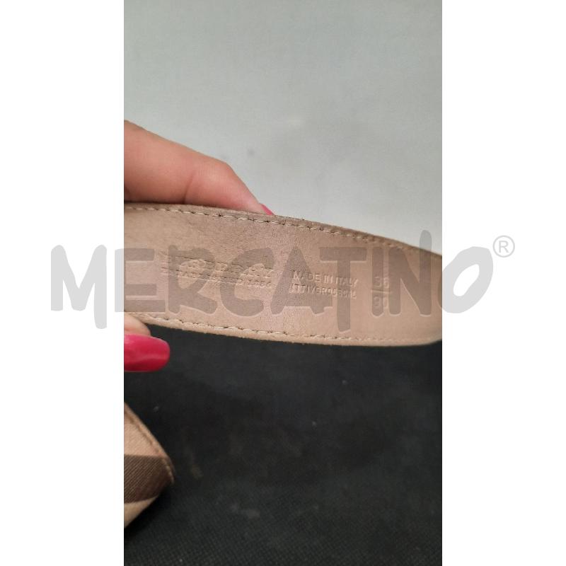 CINTURA DONNA BURBERRY | Mercatino dell'Usato Catania stazione centrale 3