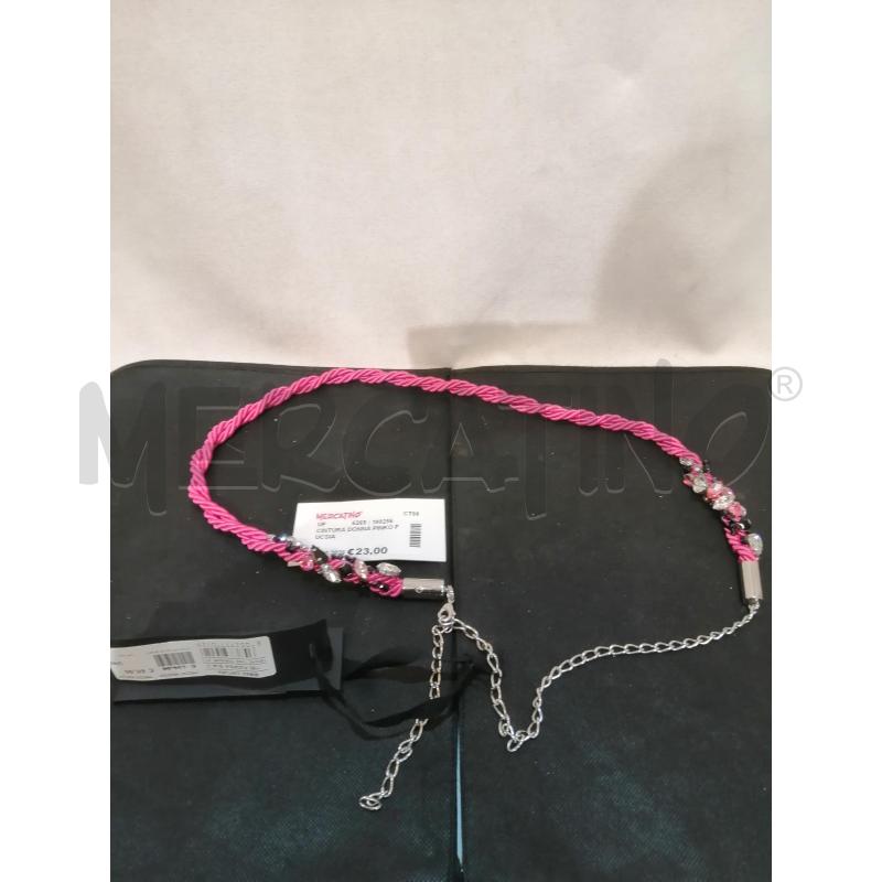 CINTURA DONNA PINKO FUCSIA  | Mercatino dell'Usato Catania stazione centrale 1