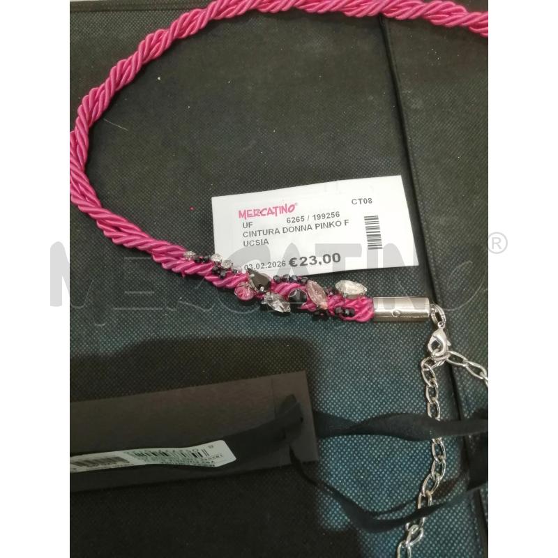 CINTURA DONNA PINKO FUCSIA  | Mercatino dell'Usato Catania stazione centrale 3