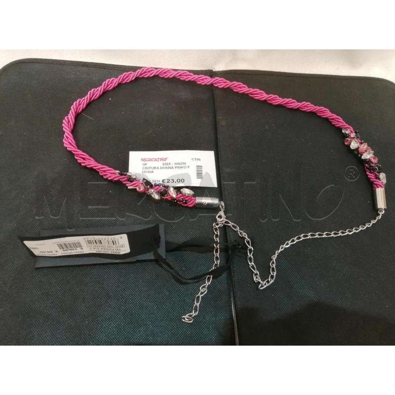 CINTURA DONNA PINKO FUCSIA  | Mercatino dell'Usato Catania stazione centrale 4