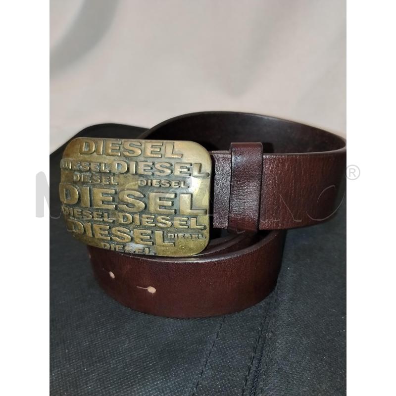 CINTURA UOMO DIESEL MARRONE  | Mercatino dell'Usato Catania stazione centrale 2